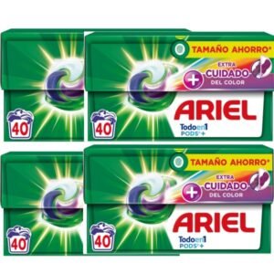 (Envío gratuito) Cápsulas Ariel All in One, 160 lavados